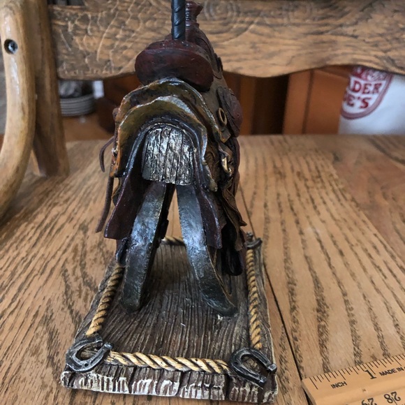 Western metal tea light lamp - Picture 6 of 8